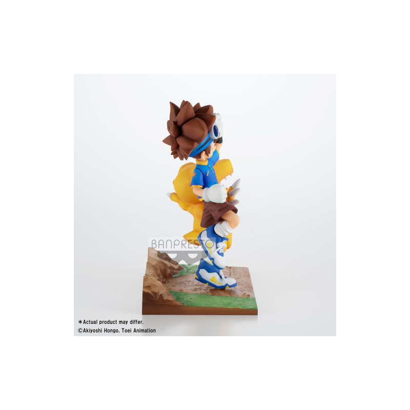 DIGIMON - Taichi & Agumon - Figurine DXF-Adventure Archives 15cm 