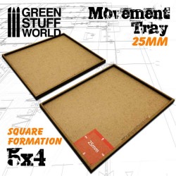 Plateaux de Mouvement MDF 25mm 5x4