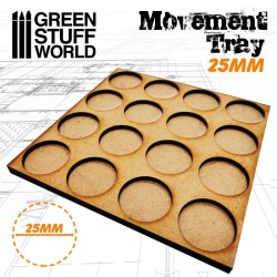 Plateaux de Mouvement MDF 25mm 4x4 Hordes en Ligne
