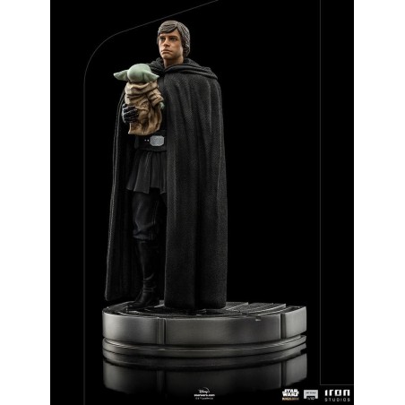 STAR WARS - Luke Skywalker et Grogu - Statuette  ArtScale 1/10 21cm 
