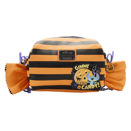 DISNEY - Lilo & Stitch - Sac bandoulière Loungefly "halloween bonbon" 