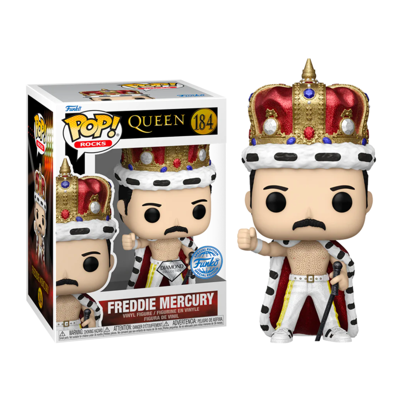 ROCKS - POP DIAMOND N° 184 - Freddie Mercury King DGLT 