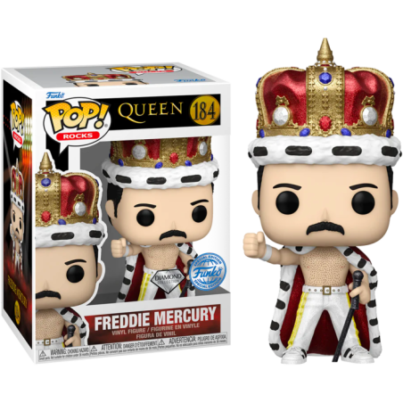 ROCKS - POP DIAMOND N° 184 - Freddie Mercury King DGLT 