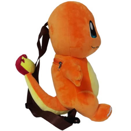 POKEMON - Salamèche - Sac à dos Peluche 35cm 