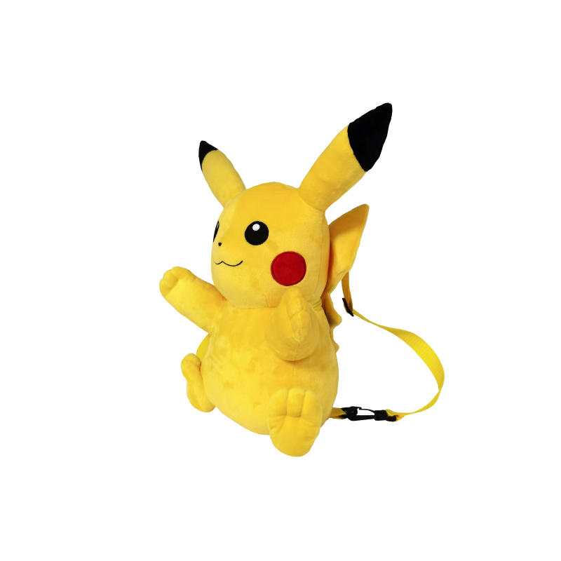 POKEMON - Pikachu - Sac à Dos Peluche 35cm 