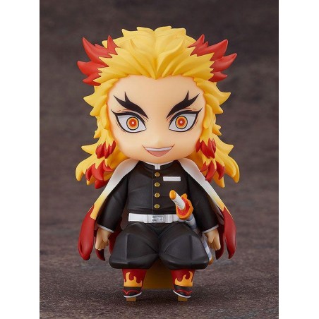 DEMON SLAYER - Kyojuro Rengoku - Figurine Nendoroid Swacchao 9cm 