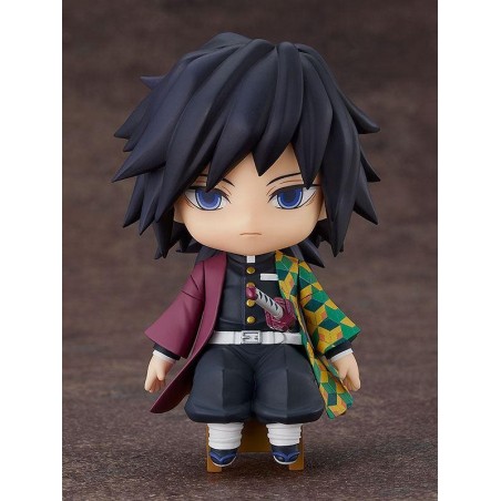 DEMON SLAYER - Giyu Tomioka - Figurine Nendoroid Swacchao 9cm 