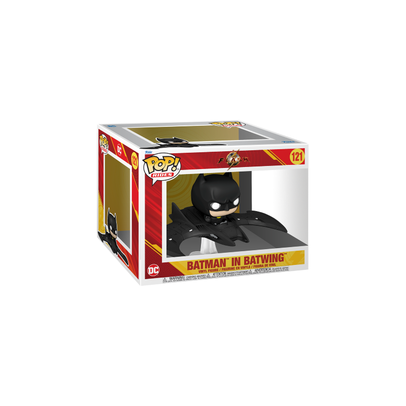FLASH MOVIE - POP Ride Super DLX N° 121 - Batman dans la Batwing 