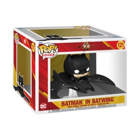 FLASH MOVIE - POP Ride Super DLX N° 121 - Batman dans la Batwing 
