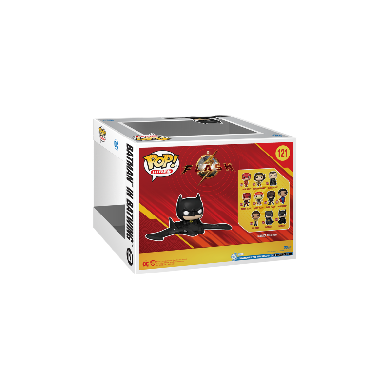 FLASH MOVIE - POP Ride Super DLX N° 121 - Batman dans la Batwing 