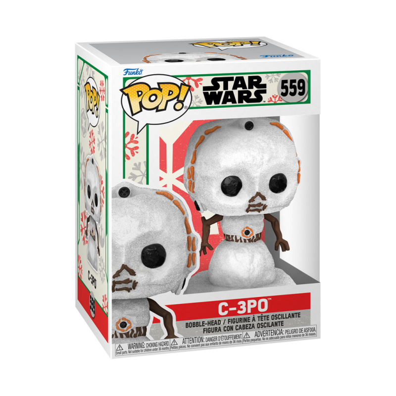 STAR WARS HOLIDAY - POP N° 559 - C-3PO 