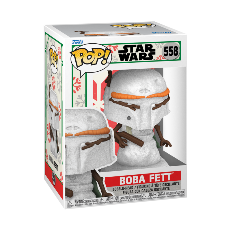 STAR WARS HOLIDAY - POP N° 558 - Boba Fett 