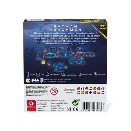 DC COMICS - Shuffle - Batman Henchman - Jeu de cartes FR/NL 