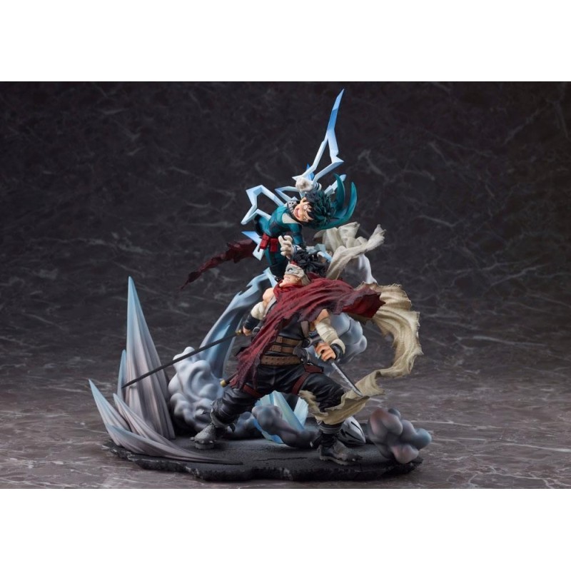MY HERO ACADEMIA - Izuku Midoriya VS Stain - Statuette PVC 30cm 