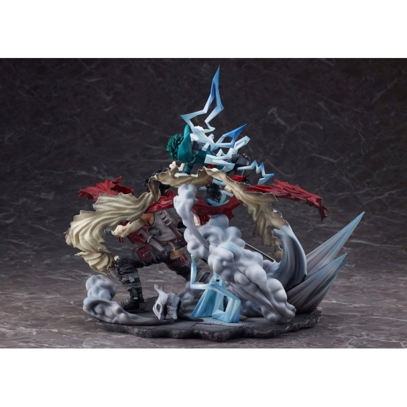 MY HERO ACADEMIA - Izuku Midoriya VS Stain - Statuette PVC 30cm 