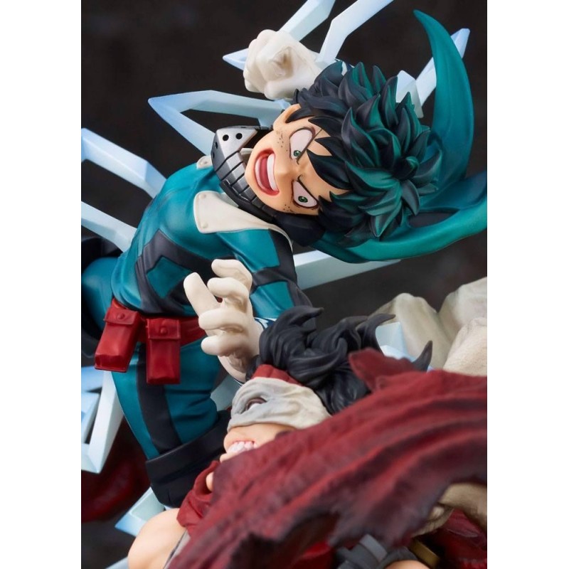 MY HERO ACADEMIA - Izuku Midoriya VS Stain - Statuette PVC 30cm 