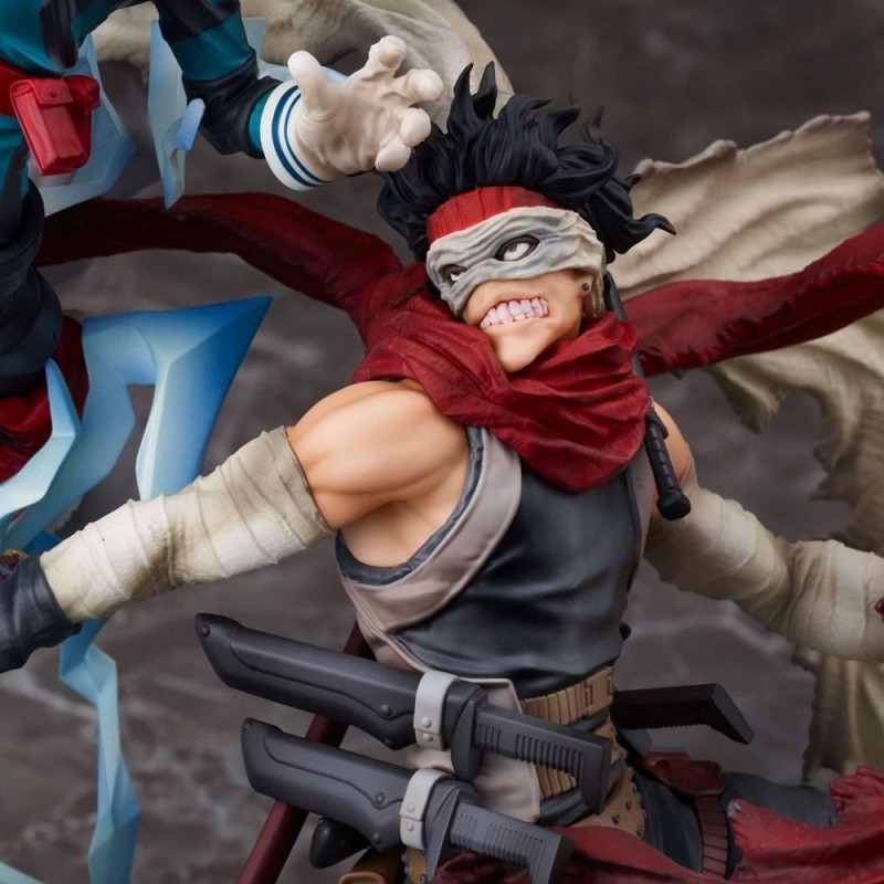MY HERO ACADEMIA - Izuku Midoriya VS Stain - Statuette PVC 30cm 