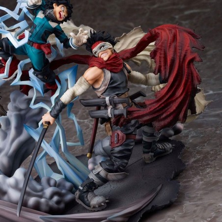 MY HERO ACADEMIA - Izuku Midoriya VS Stain - Statuette PVC 30cm 