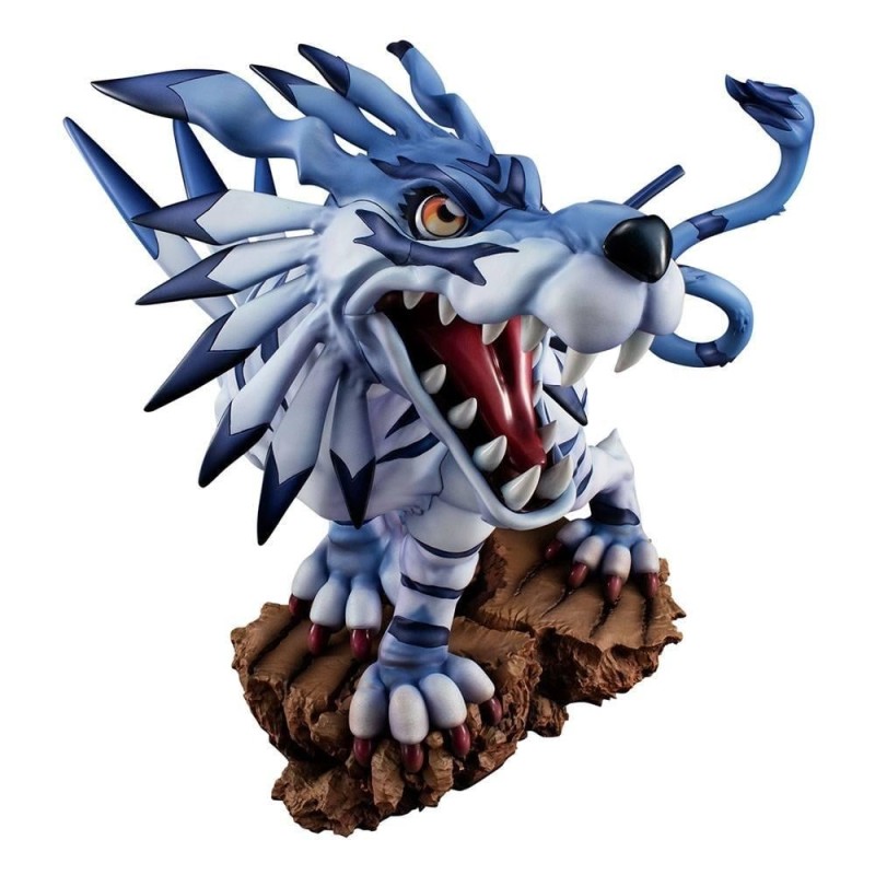 DIGIMON ADVENTURE - Garurumon - Statuette G.E.M. Precious Series 28cm 