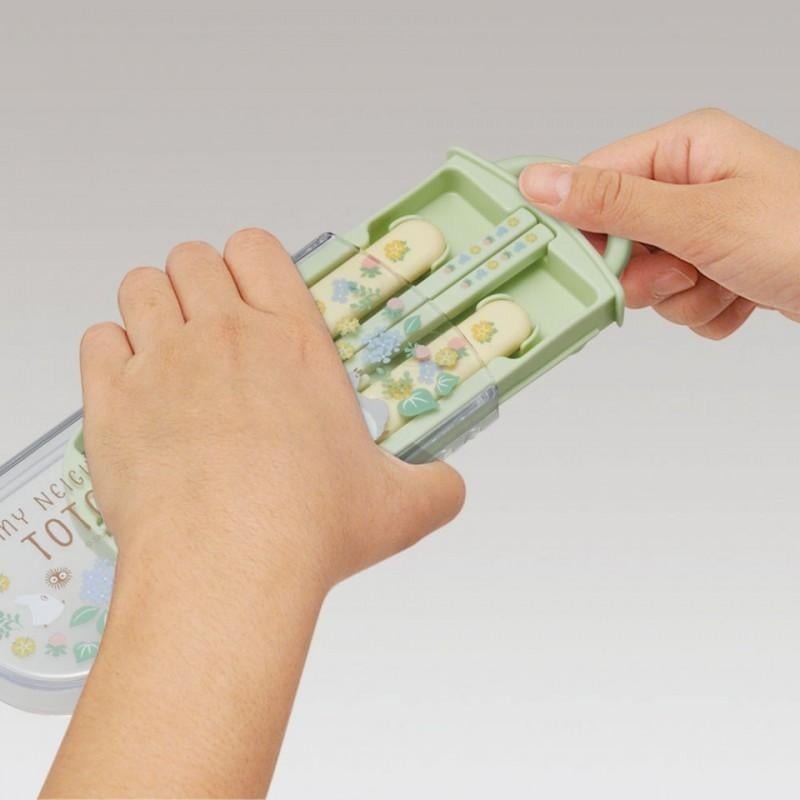 STUDIO GHIBLI -Mon voison Totoro -Set baguettes cuillère et fourchette 