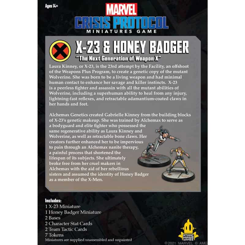 X-23 & HONEY BADGER