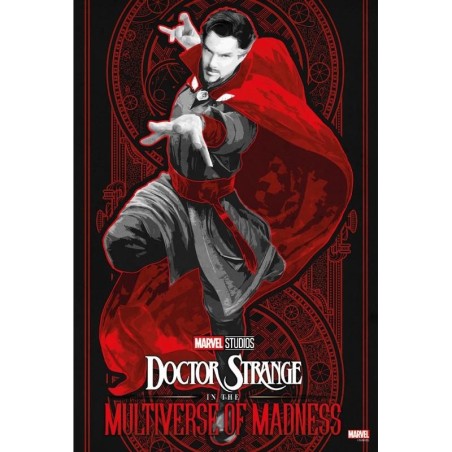MARVEL- Doctor Strange : Stephen Strange -Tableau en bois 33.7x50cm 