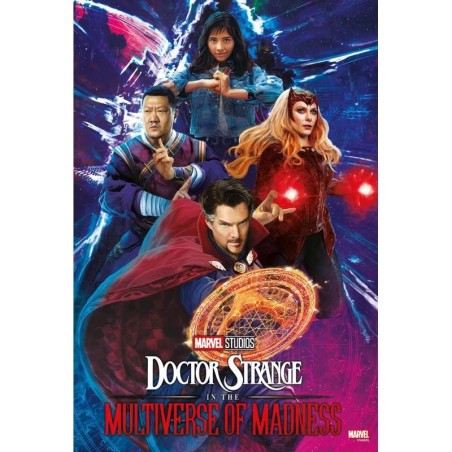 MARVEL- Doctor Strange : Le Multiveverse -Tableau en bois 33.7x50cm 