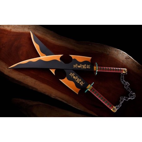 DEMON SLAYER - Nichirin Tengen Uzui Sword - Réplique Proreplica 110cm 