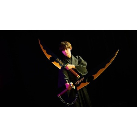 DEMON SLAYER - Nichirin Tengen Uzui Sword - Réplique Proreplica 110cm 