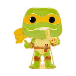 TEENAGE MUTANT NINJA TURTLES- Pop Large Enamel Pin N° 21- Michelangelo  2