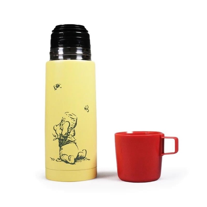 DISNEY - Winnie L'Ourson - Flasque Thermique en Métal 350ml 