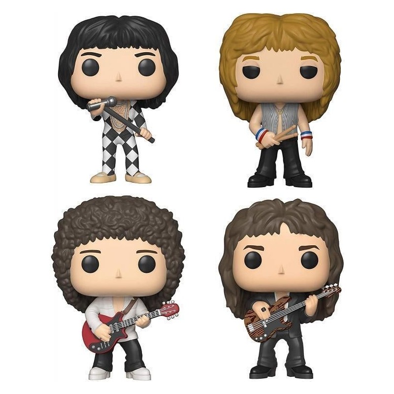 MUSIC - Queen - 4 Pack Funko Pop Sp. Edition 