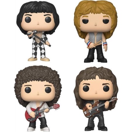 MUSIC - Queen - 4 Pack Funko Pop Sp. Edition 