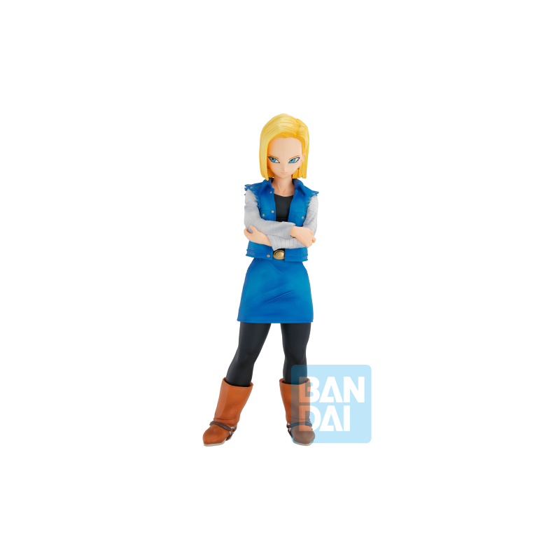 DRAGON BALL Z -  Android 18 - Figurine Ichibansho Android Fear 23cm 