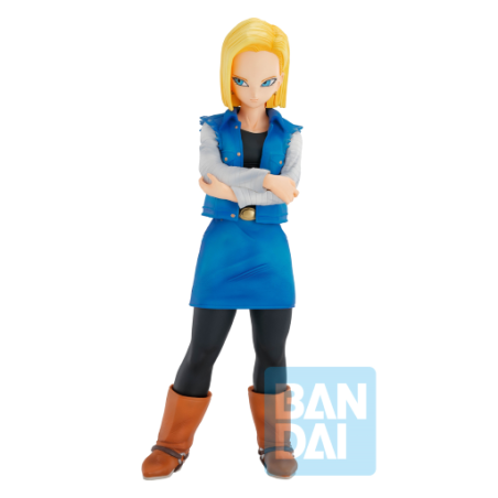 DRAGON BALL Z -  Android 18 - Figurine Ichibansho Android Fear 23cm 