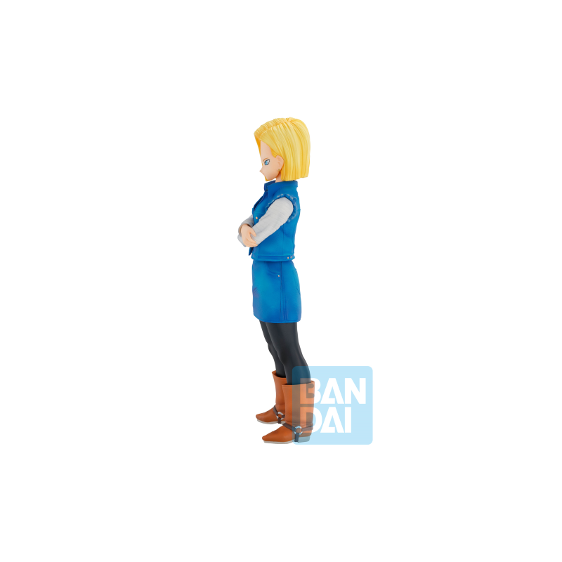 DRAGON BALL Z -  Android 18 - Figurine Ichibansho Android Fear 23cm 