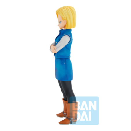 DRAGON BALL Z -  Android 18 - Figurine Ichibansho Android Fear 23cm 