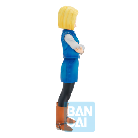 DRAGON BALL Z -  Android 18 - Figurine Ichibansho Android Fear 23cm 