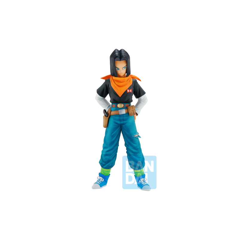 DRAGON BALL Z -  Android 17 - Figurine Ichibansho Android Fear 24cm 
