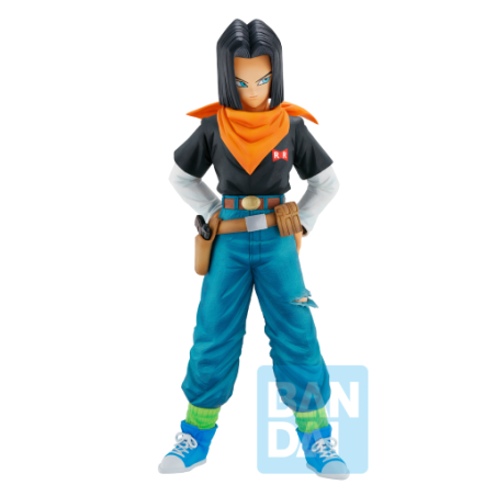 DRAGON BALL Z -  Android 17 - Figurine Ichibansho Android Fear 24cm 