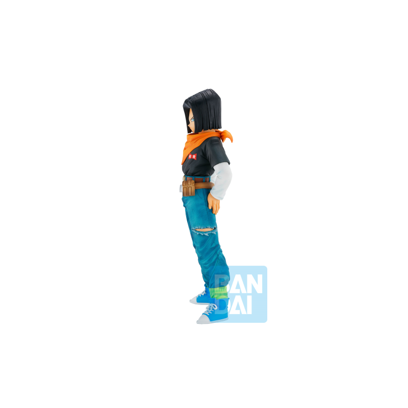 DRAGON BALL Z -  Android 17 - Figurine Ichibansho Android Fear 24cm 