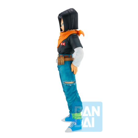 DRAGON BALL Z -  Android 17 - Figurine Ichibansho Android Fear 24cm 