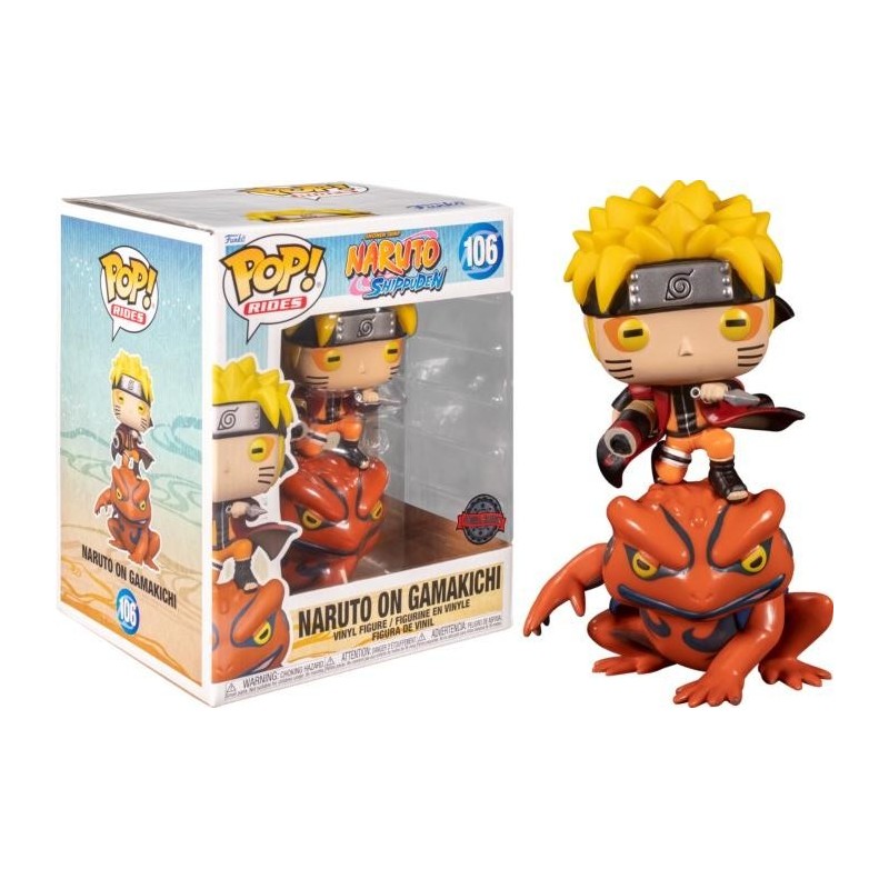 NARUTO - Pop Rides N° 106 - Naruto on Gamakichi (Special Edition) 