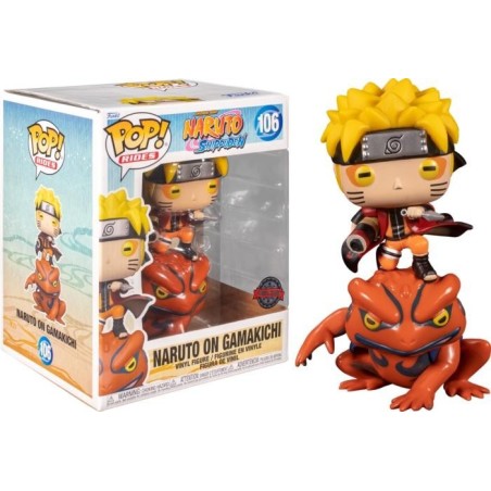 NARUTO - Pop Rides N° 106 - Naruto on Gamakichi (Special Edition) 