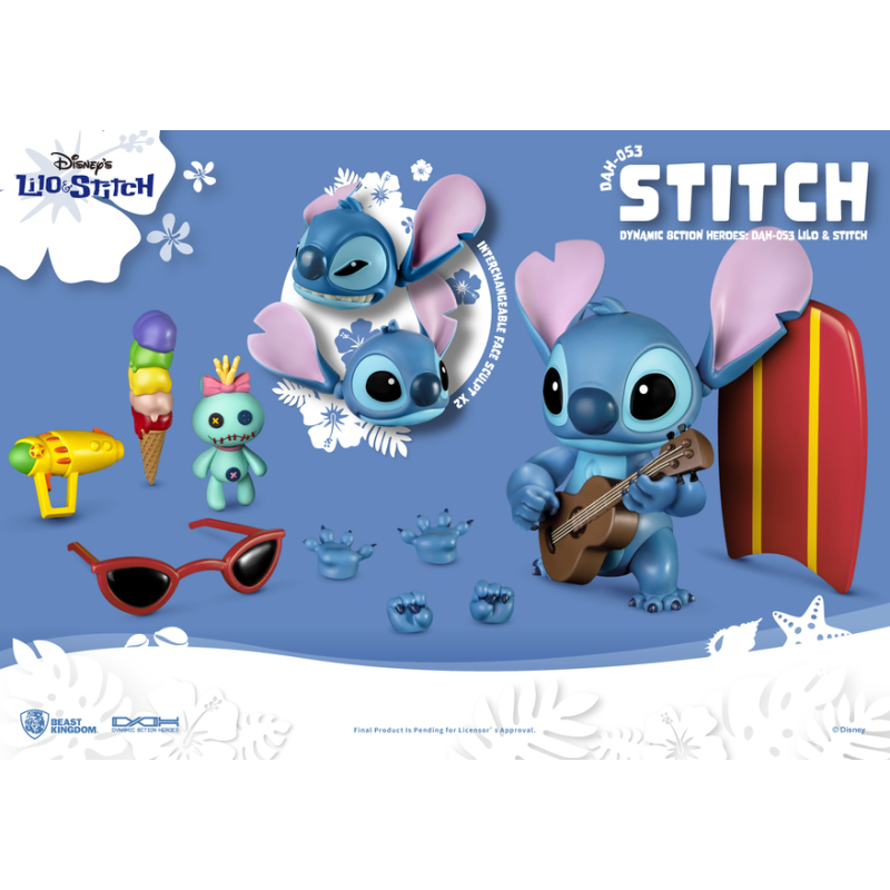 LILO & STITCH - Stitch - Dynamic Action Hero 18cm 