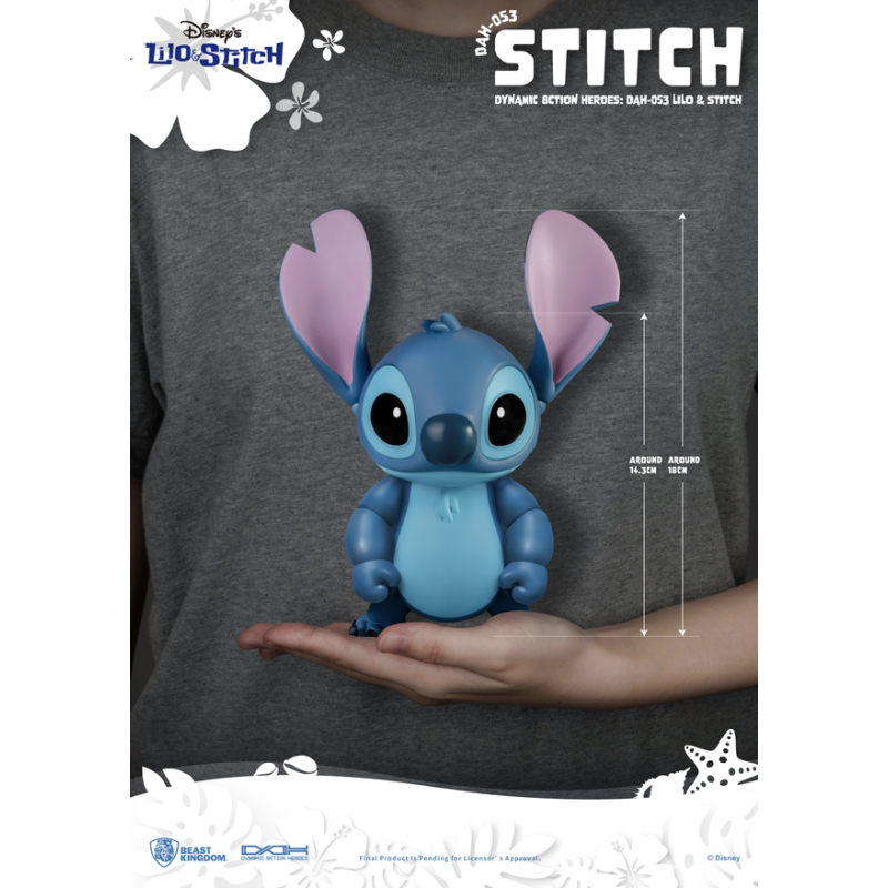 LILO & STITCH - Stitch - Dynamic Action Hero 18cm 