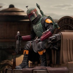 STAR WARS - Boba Fett on Throne - Figurine Gentle Giant 24cm  2