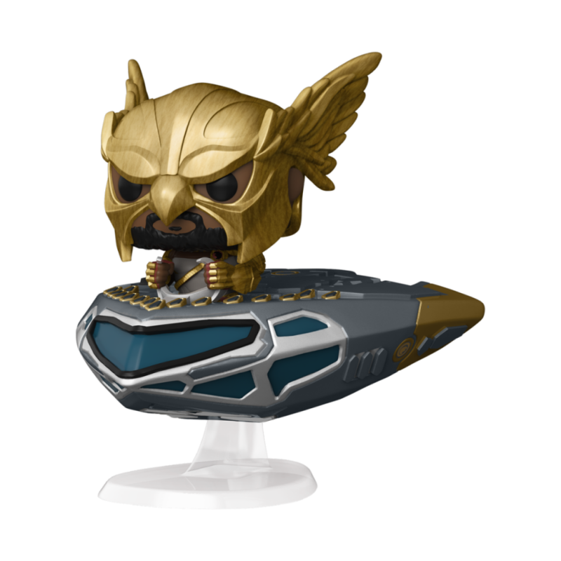 BLACK ADAM POP Ride Super DLX N° 286 - Black Adam - Hawkman in Cruiser 