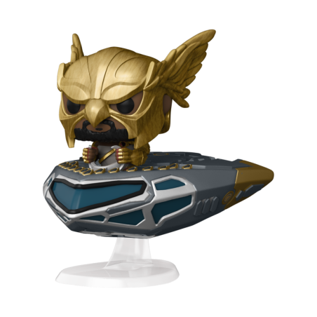 BLACK ADAM POP Ride Super DLX N° 286 - Black Adam - Hawkman in Cruiser 