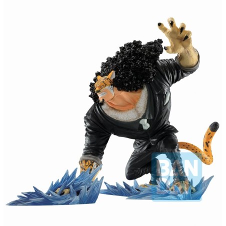 ONE PIECE - Duel Memories Rob Lucci - Figurine Ichibansho 10cm 